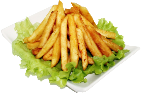 Картофель фри в упаковке