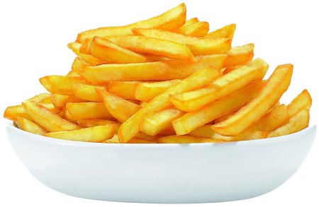 Картофель фри без фона