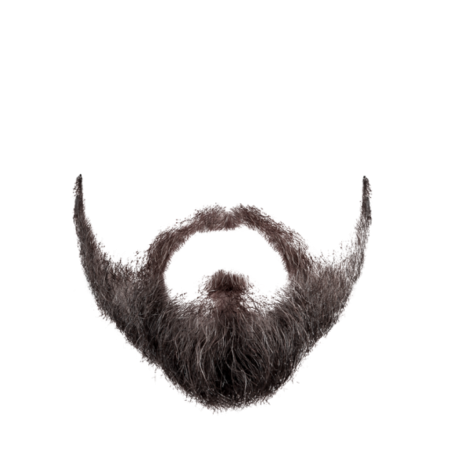Щетина без фона