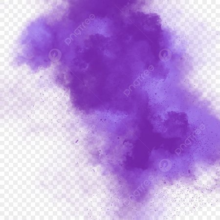 Сиреневый эффект без фона