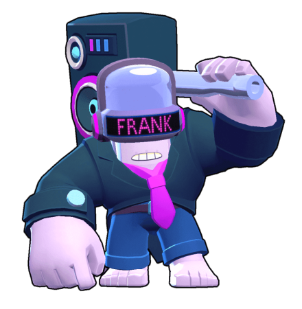 Снеговик тик из Brawl Stars