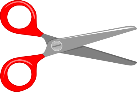 Ножницы раскрытые