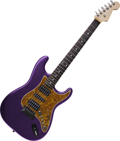 Fender гитара электро фиолетовая