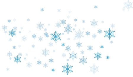 Снежинки на прозрачном фоне вектор (50 фото)
