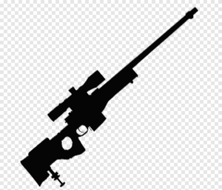 L96a1 снайперская винтовка с глушителем