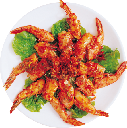 Морепродукты на белом фоне