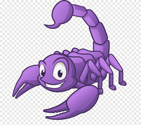 Фиолетовый Скорпион