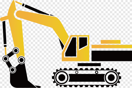 Трактор JCB вектор