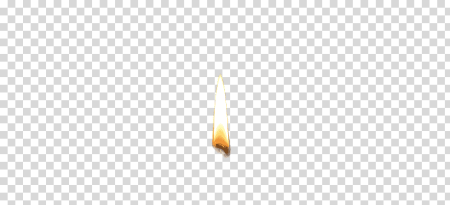 Огонек свечки фотошопа на прозрачном фоне для фотошопа