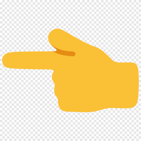 Знак указательный палец