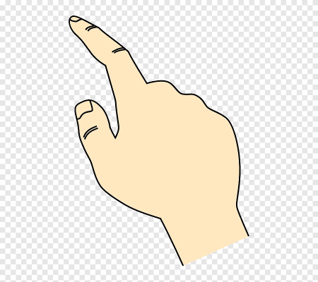 Указательный палец вектор (49 фото)