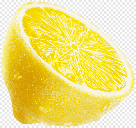 Лимон без фона