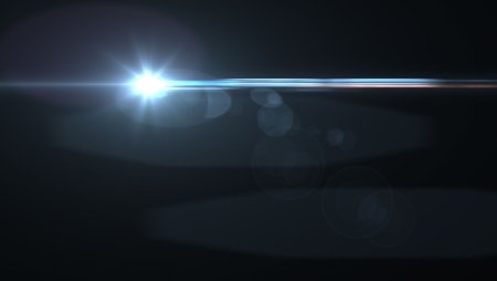 Lens Flare анаморф