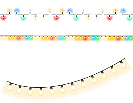 Гирлянда-бахрома 3*0,5м80led n2rv03elc
