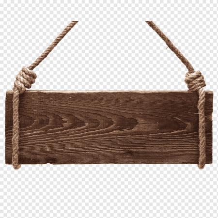 Деревянная табличка