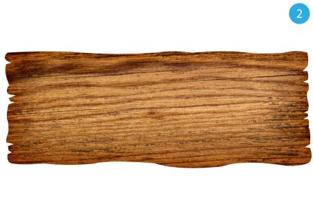 Деревянная табличка для надписи