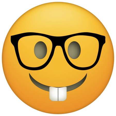 Удивленный смайлик