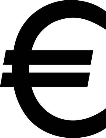 Знак евро символ