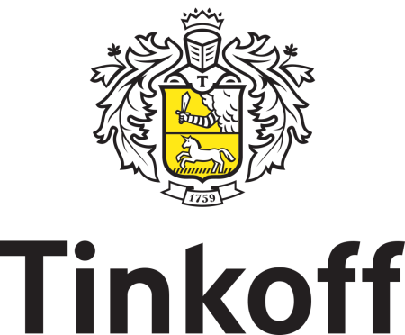 Тинькофлоготип на прозрачном фоне