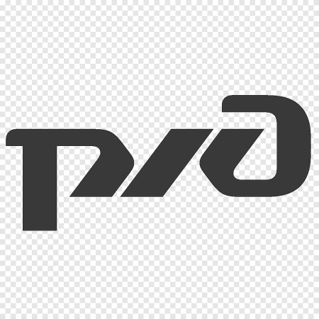 РЖД логотип черный