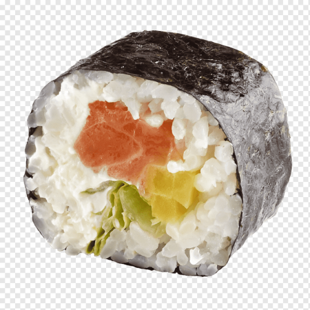 Суши на белом фоне