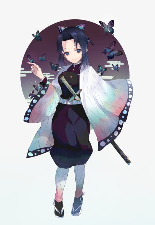 Shinobu Kochou бабочка