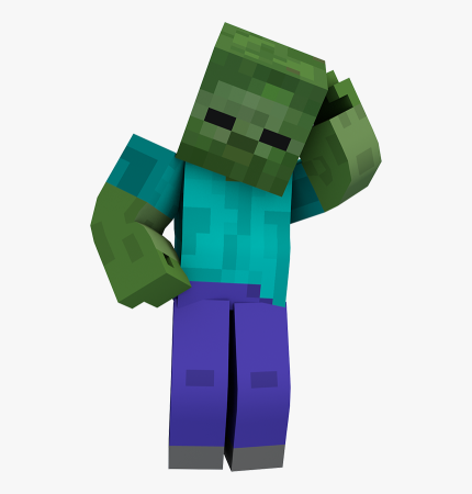 Minecraft зомби