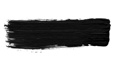 Мазок кисти черный