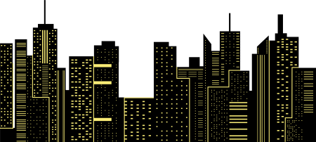 Очертания города