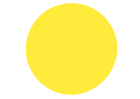 Желтая круглая рамка
