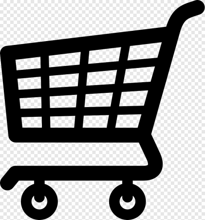 Продуктовая тележка вектор
