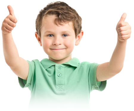 Довольный ребенок