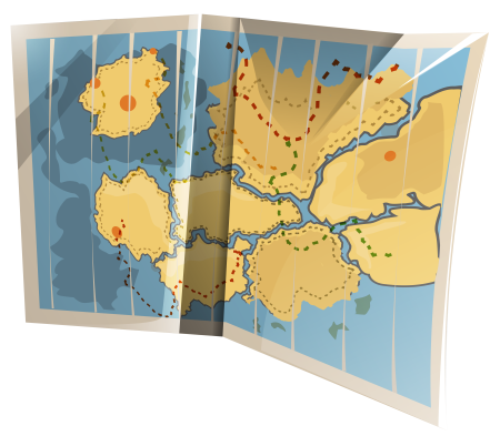 Карта Clipart