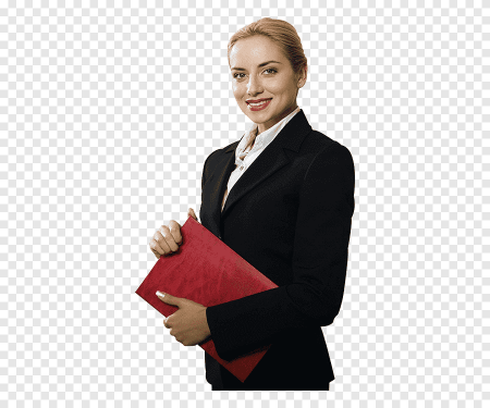 Юрист на прозрачном фоне