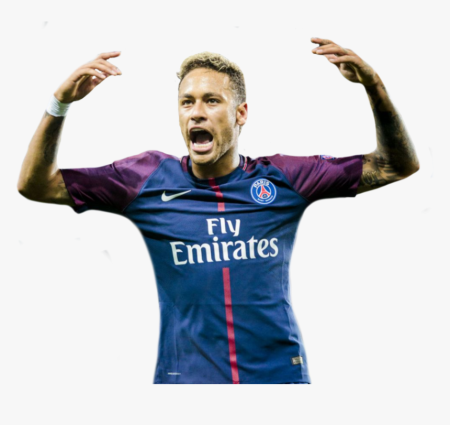 Neymar на белом фоне