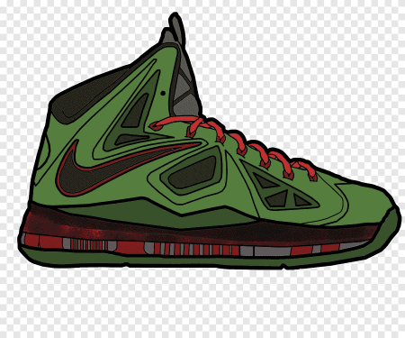 Nike Air Jordan Sneakers vector