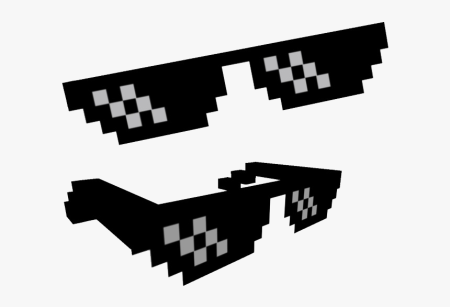 Пиксельные очки MLG