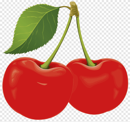 Вишня вид сверху