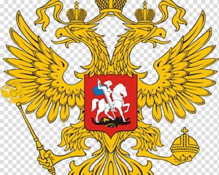 Флаг России с гербом