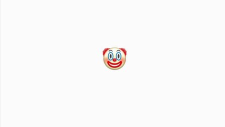 Клоун Emoji
