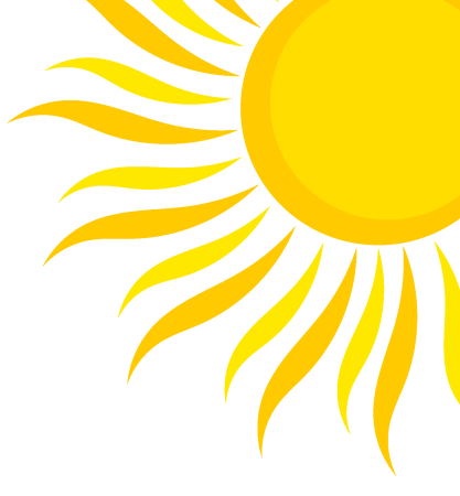Лучики солнца