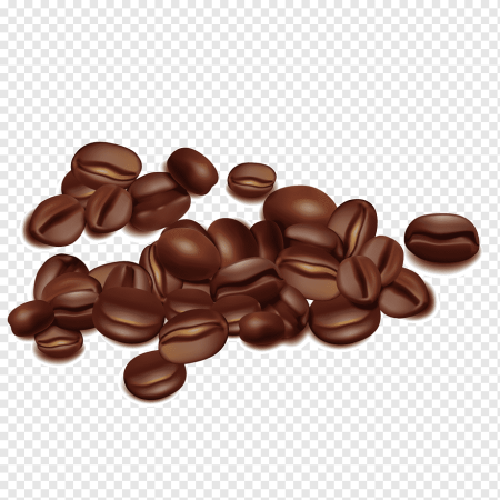Кофейные зерна в мешочке