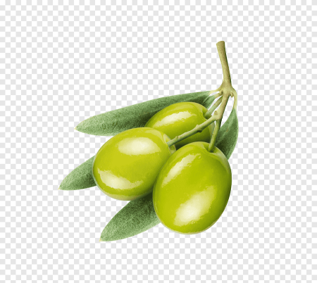 Маслины на прозрачном фоне