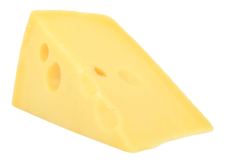 Сыры на белом фоне