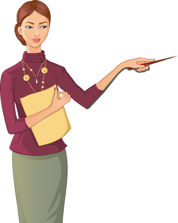 Учитель мультяшный