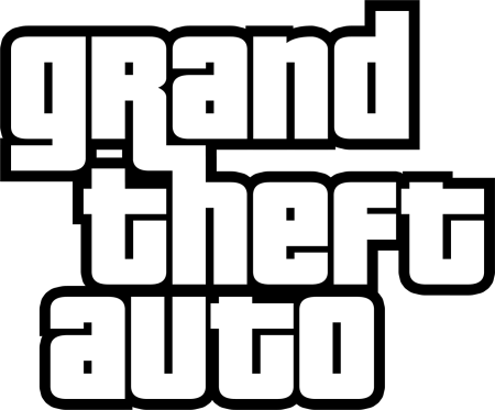 Grand Theft auto надпись