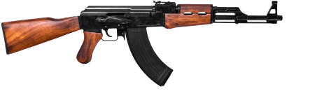 Автомат АК 47 вид сбоку