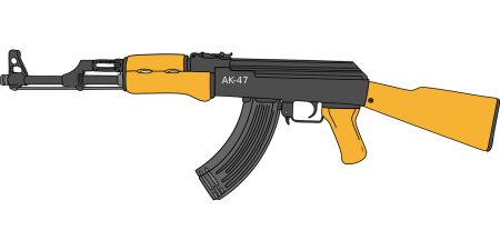 Игрушечные автоматы с пульками АК 47