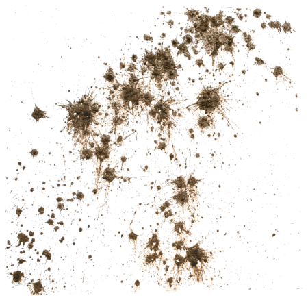 Пятна грязи