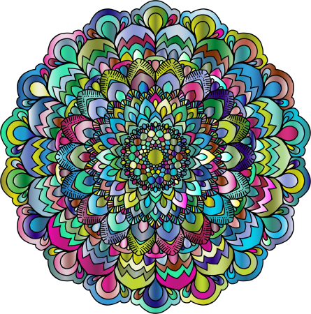 Коричневая Мандала